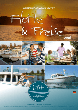 ansehen/downloaden - Linssen Boating Holidays