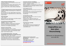 Originalfilme aus dem alten Braunschweig
