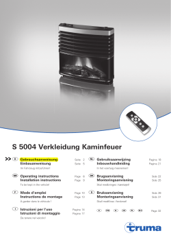 S 5004 Verkleidung Kaminfeuer