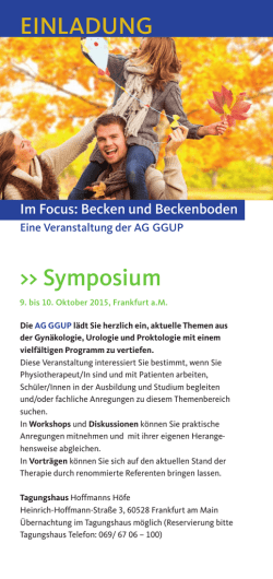 Flyer - Deutsche Kontinenz Gesellschaft