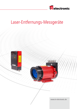 Laser-Entfernungs-Messgeräte - TR