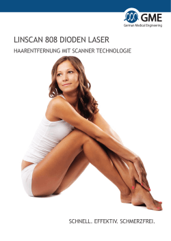 linscan 808 dioden laser - GME German Medical Engineering