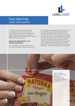 Easy Opening