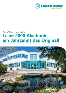 Laser 2000 Akademie - Laser 2000 Medienserver 2