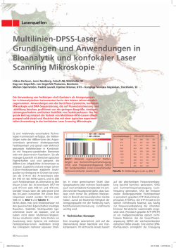 Multilinien-DPSS-Laser – Grundlagen und Anwendungen in
