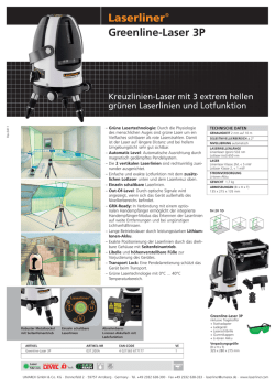 Greenline-Laser 3P