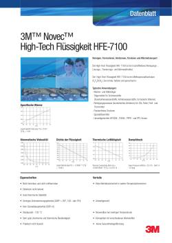 3M&trade; Novec&trade; High-Tech Fl&uuml;ssigkeit HFE-7100