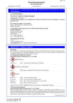 Sicherheitsdatenblatt 52000164 (v1)