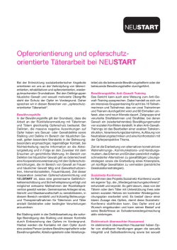 Infoblatt Opferorientierung