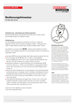 Initialisierung Canvaro 500