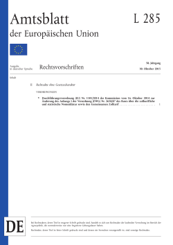 Amtsblatt der Europäischen Union