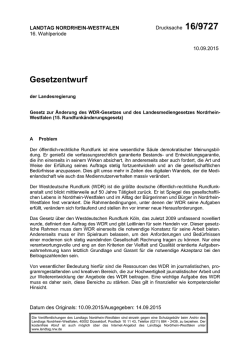 Drucksache 16/9727
