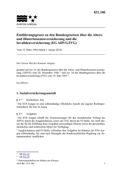 Einf&uuml;hrungsgesetz zu den Bundesgesetzen &uuml;ber die Alters