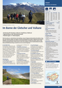 Im Banne der Gletscher und Vulkane