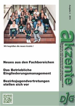 Ausgabe 4/2015 - Deutsche Justiz