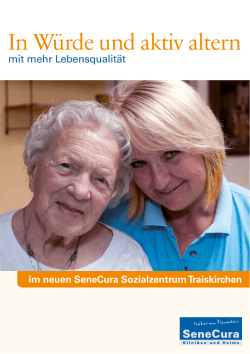 Hausfolder - SeneCura Sozialzentrum Traiskirchen