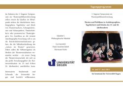 Flyer 3. Siegener Symposium zur Theaterpublikumsforschung.indd
