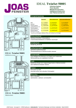 IDEAL TwinSet 5000S