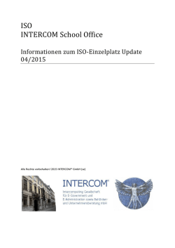 Infoblatt mit den wichtigsten Informationen zum Update