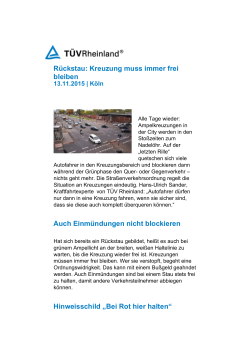 TÜV Rheinland | Press Reports