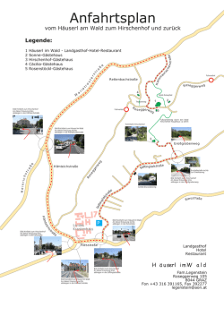 Hirschenhof - H&auml;userl Im Wald