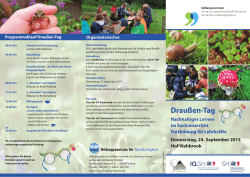 Drau&szlig;entag Lehrkr&auml;fte - BienenReich Schleswig