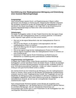 Projektbericht