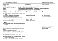 Grobkonzept Mathematik 8 - Ihre Homepage bei Arcor