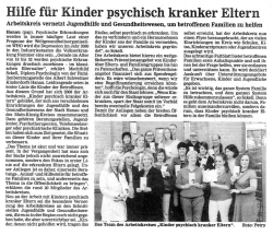 Hilfefür Kinder psychisch kranker Eltern