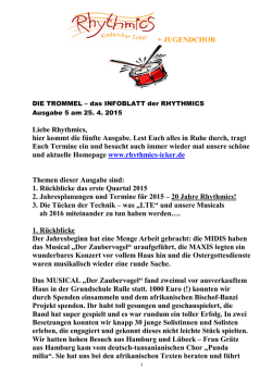 TROMMEL Ausgabe 5 2015-04-25