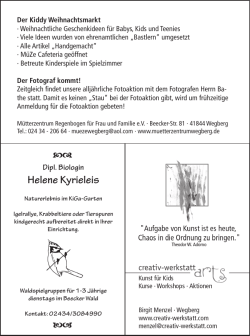 Helene Kyrieleis - M&uuml;tterzentrum Regenbogen f&uuml;r Frau und Familie eV