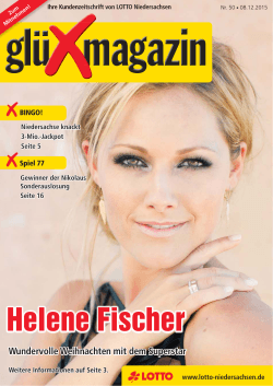 Helene Fischer - LOTTO Niedersachsen