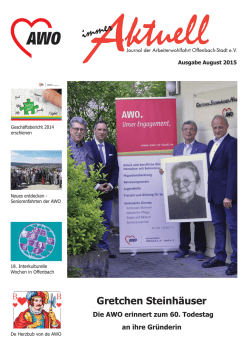Gretchen Steinh&auml;user - AWO Offenbach Stadt