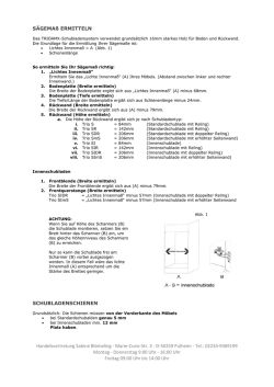 TRIOMAX Montageanleitung