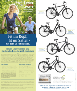 Fit im Kopf, fit im Sattel – - Abo