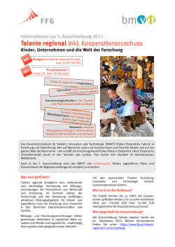 Talente regional