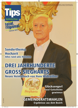 DREI JAHRHUNDERTE GROSS SIEGHARTS