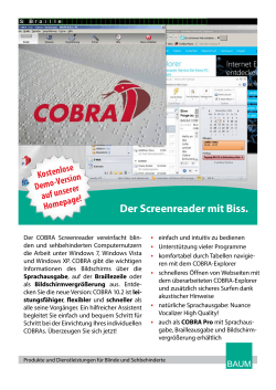 COBRA 10.2 PDF Prospekt