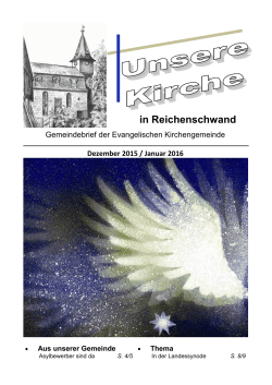 in Reichenschwand - Evangelische Kirchengemeinde