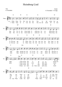 Heinsberg-Lied - Jugendmusikschule Heinsberg eV