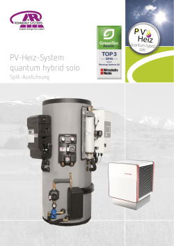 PV-Heiz-System quantum hybrid solo