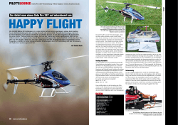 Bericht Solo Pro 287 BeastX - Modell-Helicopter