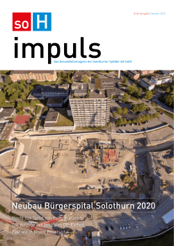 Neubau Bürgerspital Solothurn 2020