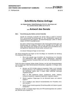 Link zum PDF mit der Senats-Antwort - AfD