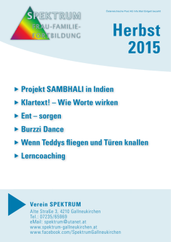 Herbst 2015