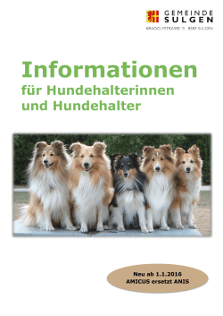 Informationen - Gemeinde Sulgen