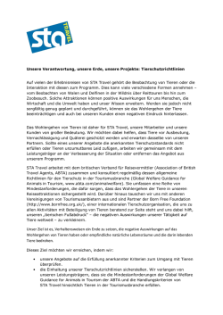 Unser Ziel ist es, Verhaltensweisen ein Ende zu setzen, die negative