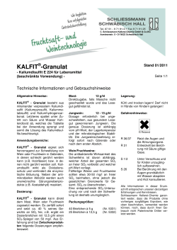 KALFIT -Granulat