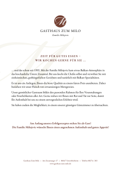 MDie - Gasthaus zum Milo