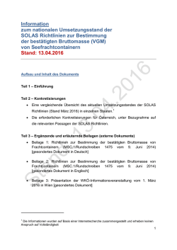 Information zum nationalen Umsetzungsstand (pdf 773 KB)